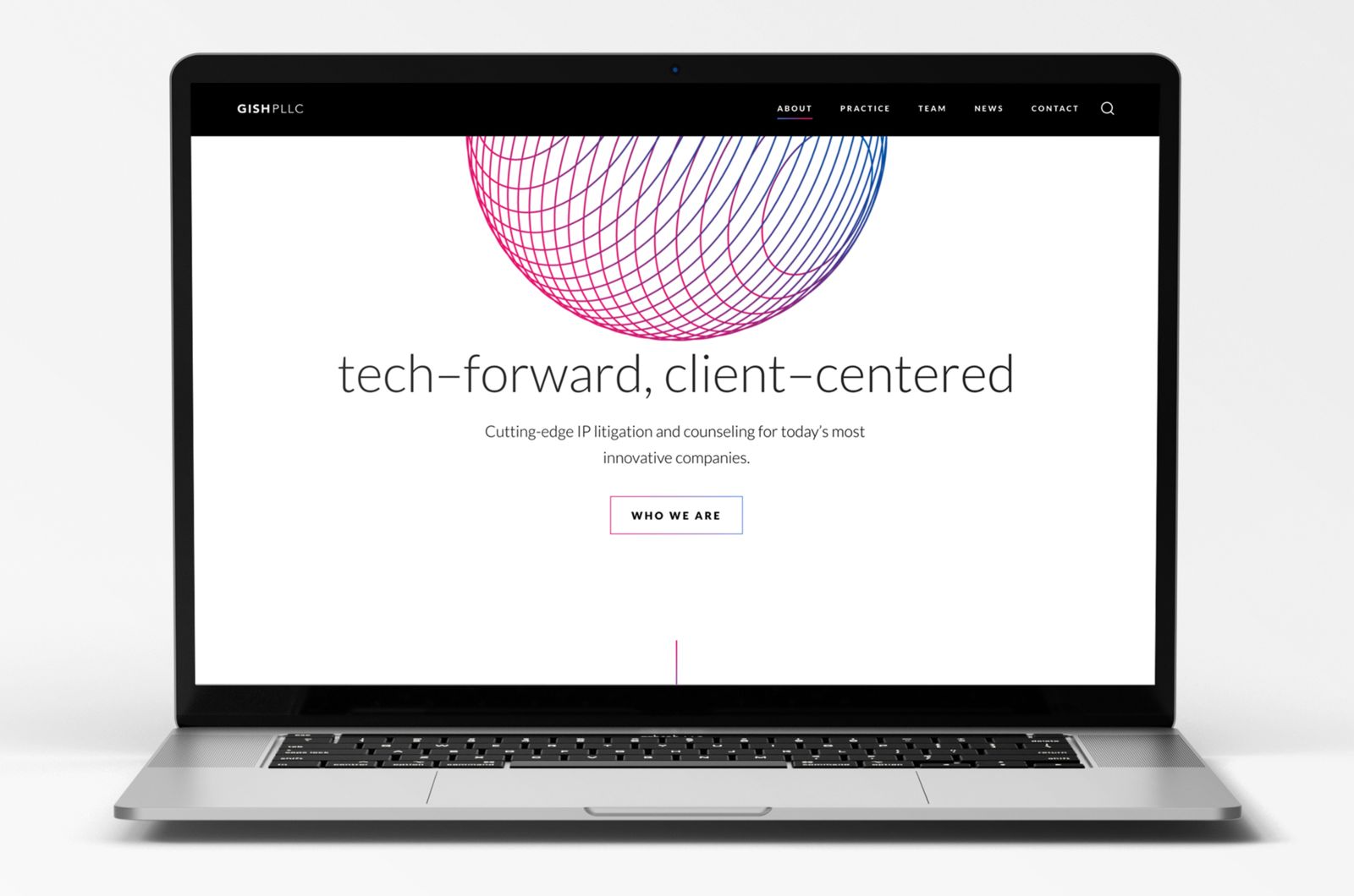 Image of Gish Homepage