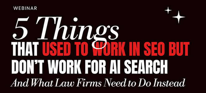 5 Things Webinar Post Image