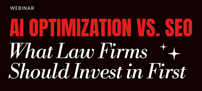 SEO v AI Optimization for Law Firms